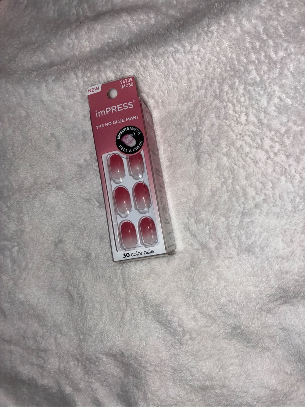 imPRESS Ombre Pink to Red Press-On Nails
